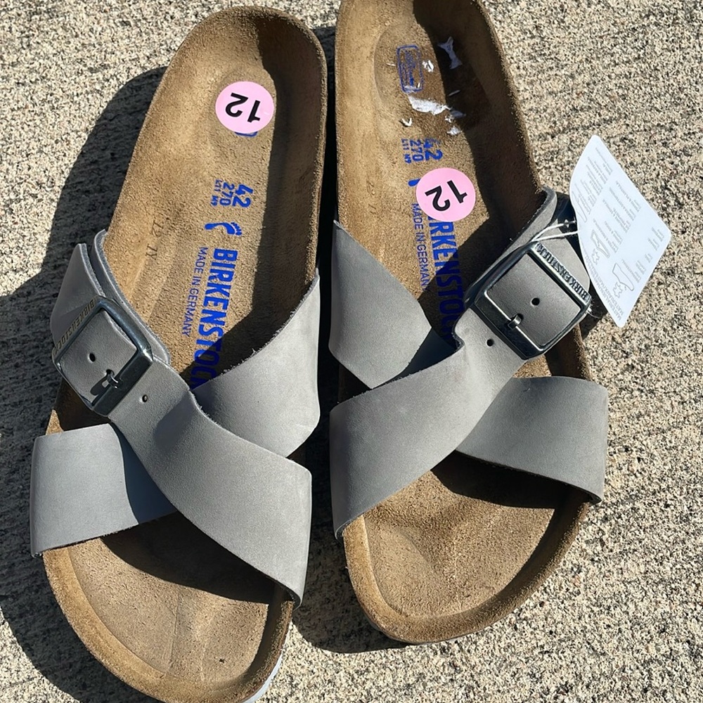 Birkenstock Gray Sandals